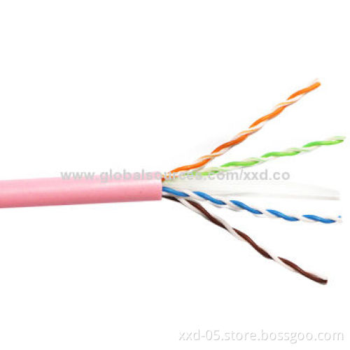 UTP Cat6 Network Cable, Solid Oxygen Free Copper, 23AWG 0.57mm 1,000ftNew